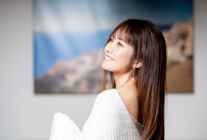 美しい歯で、心からの笑顔を